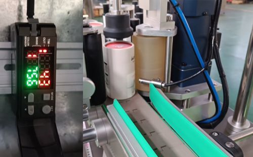 顏色傳感器識別黑色色標丨顏色傳感器在自動化貼標中的應用